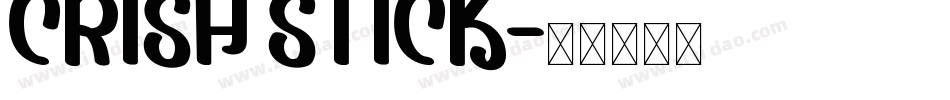Crish Stick字体转换